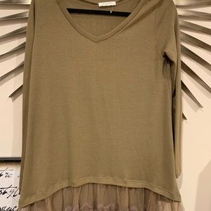 Reborn J Long Sleeve Shirt- Brown